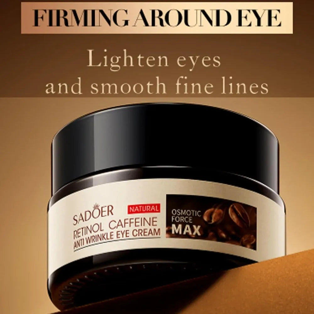 Crema Contorno De Ojos Retinol Y Cafeína