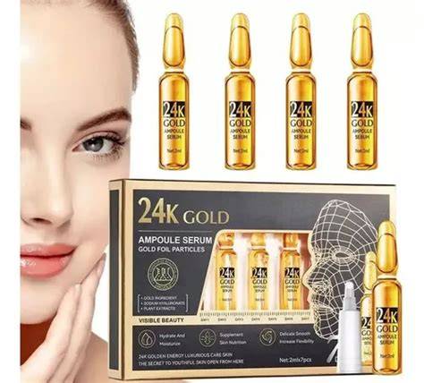 Ampolletas De colageno Serum 24k Gold