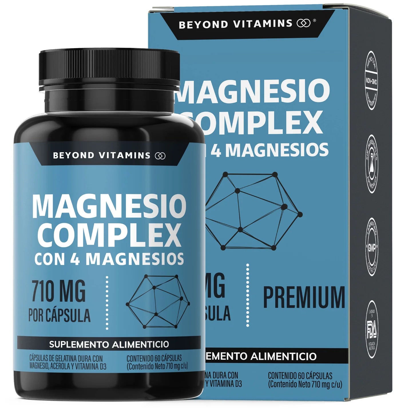 Magnesio Complex 180 Cápsulas
