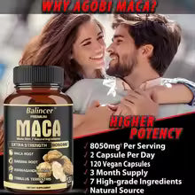 Suplemento Maca Negra Testosterona 60 cp