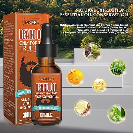 Aceite para el crecimiento de la barba