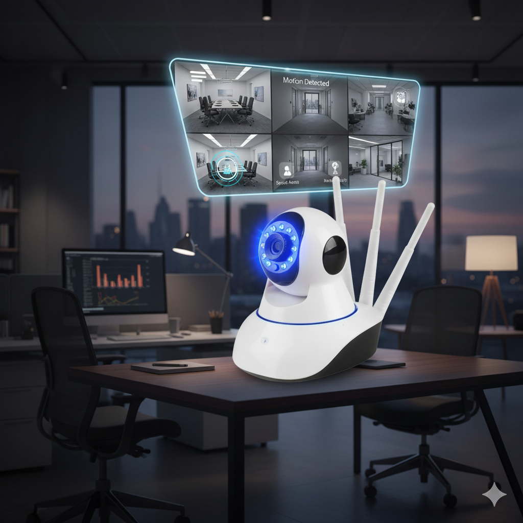 camara robot para interiores wifi