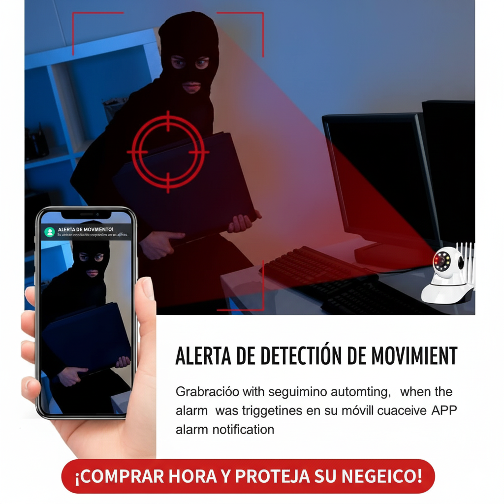 camara robot para interiores wifi