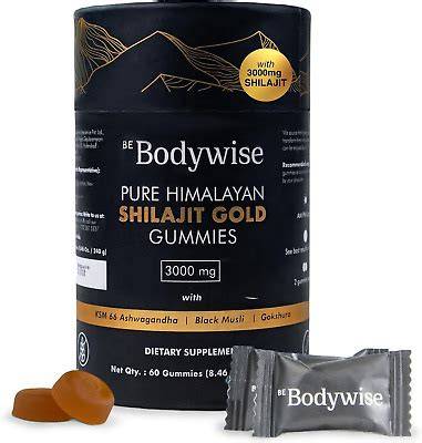 Suplemento Shilajit Gomas 60 Pcs 3000mg