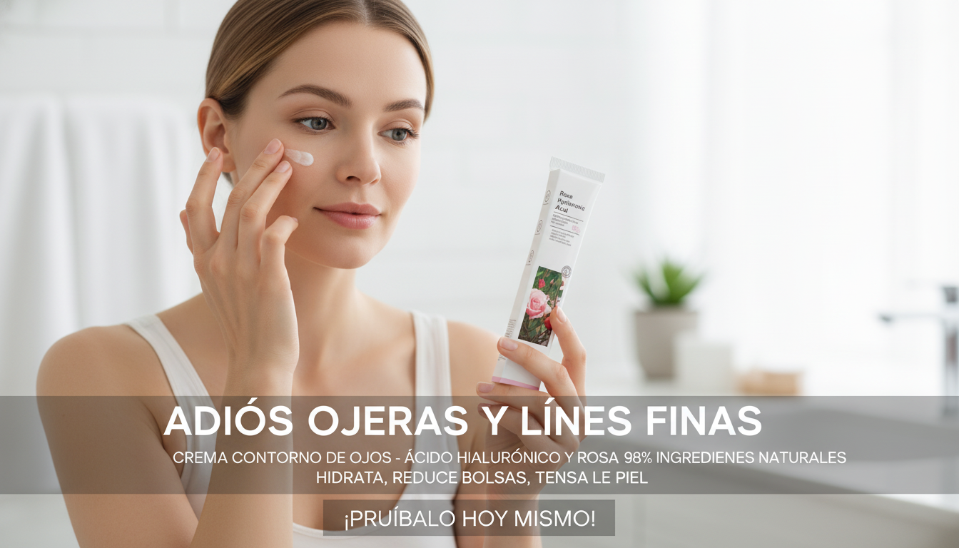 Crema Antiojeras Con Ácido Hialurónico