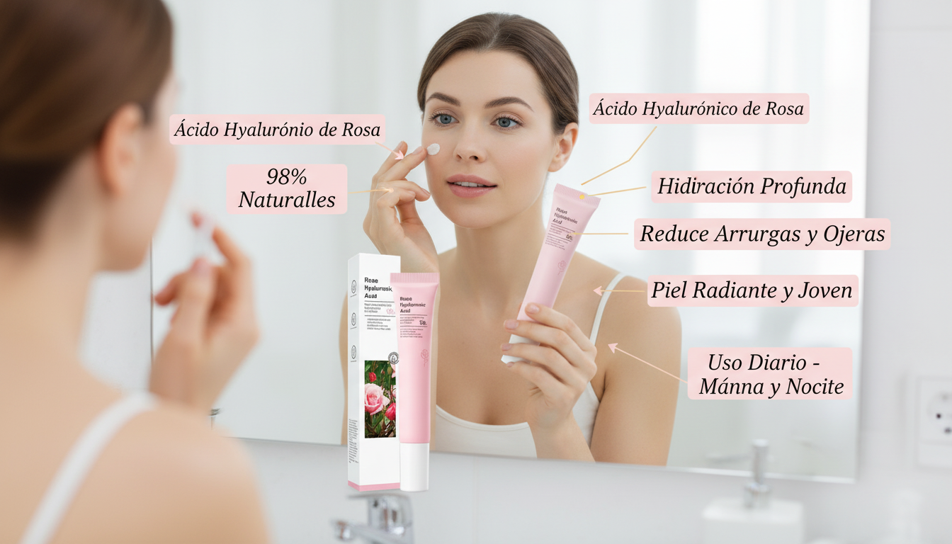 Crema Antiojeras Con Ácido Hialurónico