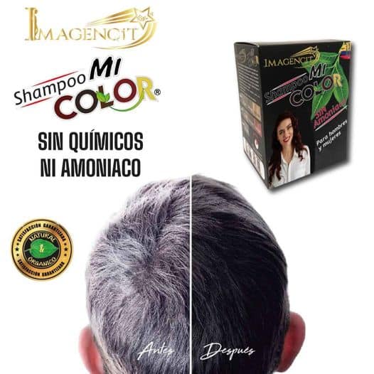 Privado Shampoo de Tinte Color Negro