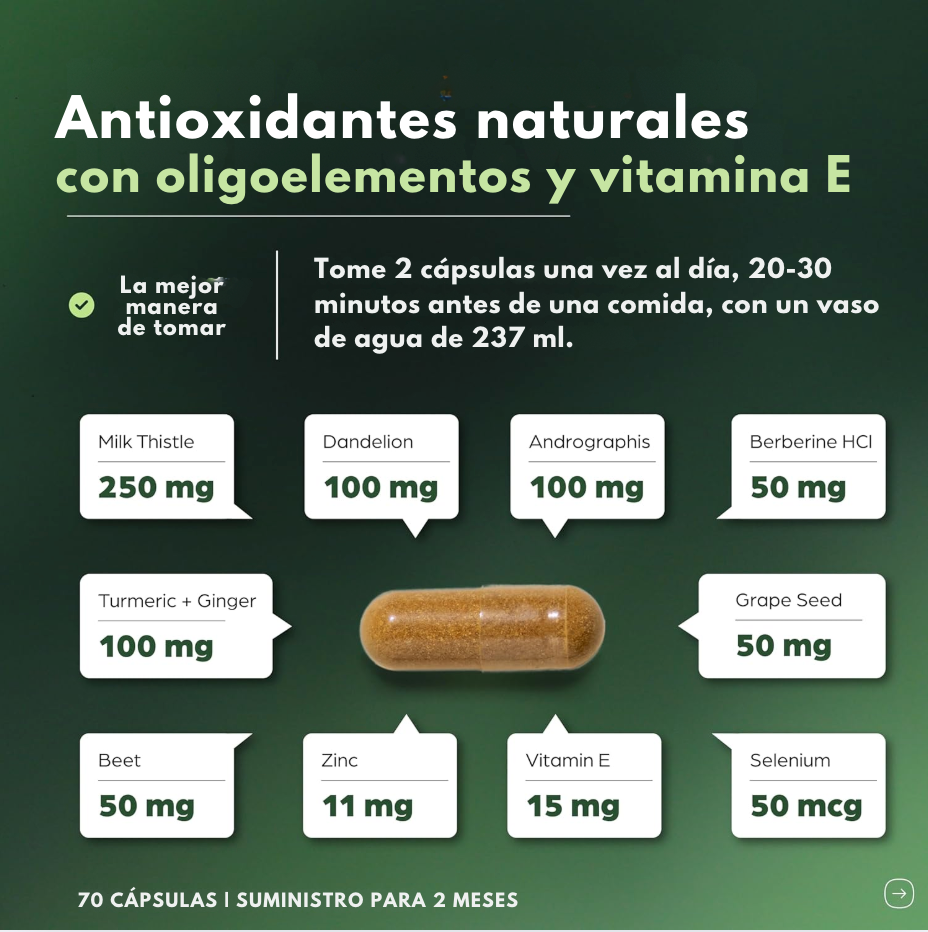 Suplemento Liver Limpieza Higado