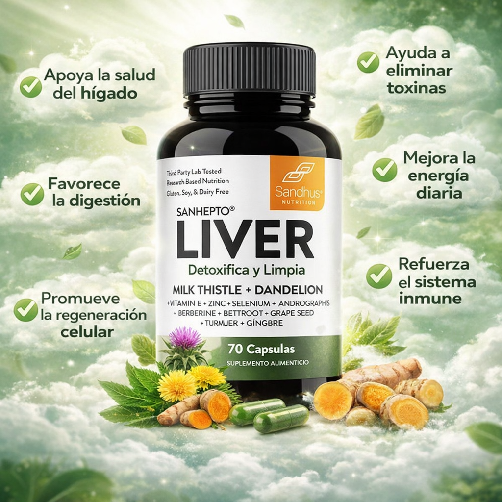 Suplemento Liver Limpieza Higado